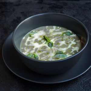 Грибной суп-пюре с белыми грибами и шампиньонами