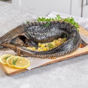 Стерлядь запеченная в пряных травах  (ПРЕДЗАКАЗ)